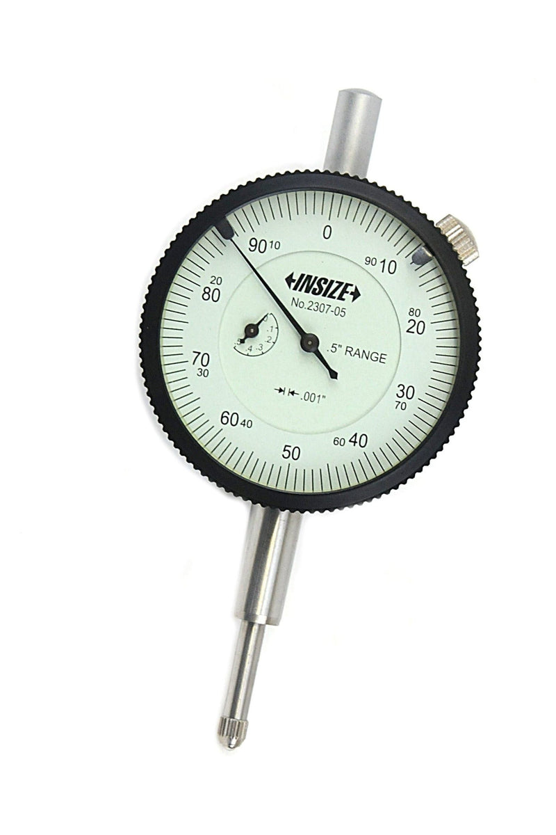 DIAL INDICATOR | 0 - 0.5" x 0.001" | INSIZE 2307-05