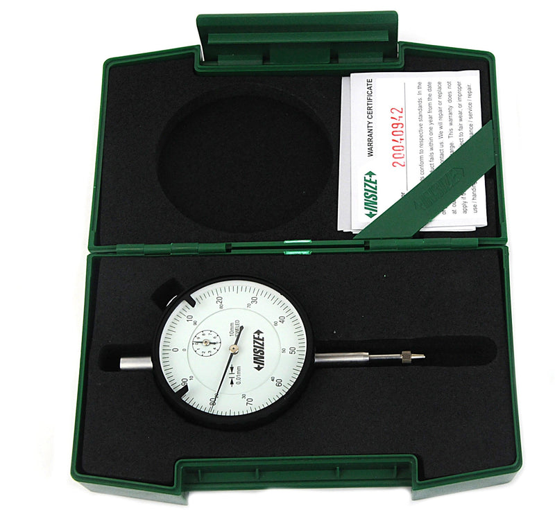 DIAL INDICATOR - INSIZE 2308-10FA 10mm