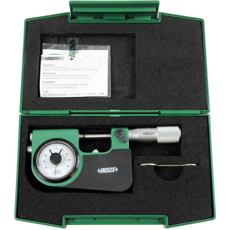 INDICATING MICROMETER - INSIZE 3332-25 0-25mm