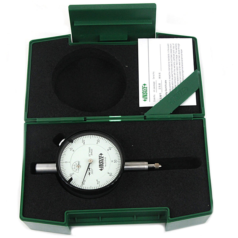 PRECISION DIAL INDICATOR - INSIZE 2315-05 0.05"