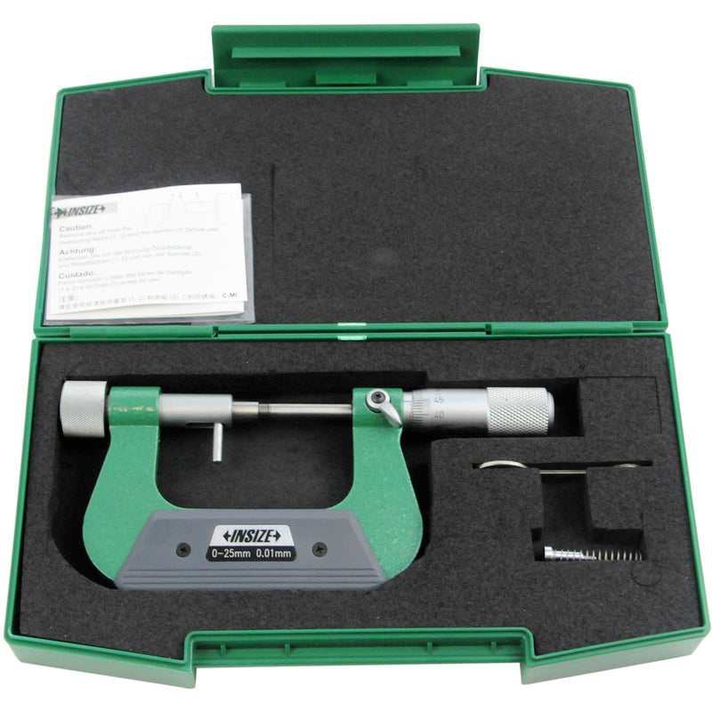 INDICATING MICROMETER - INSIZE 3331-25A 0-25mm