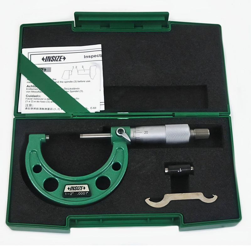 OUTSIDE MICROMETER - Insize 3203-2A 1-2"