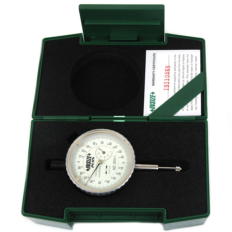 PRECISION DIAL INDICATOR | 0 - 1mm x 0.001mm | INSIZE 2830-1