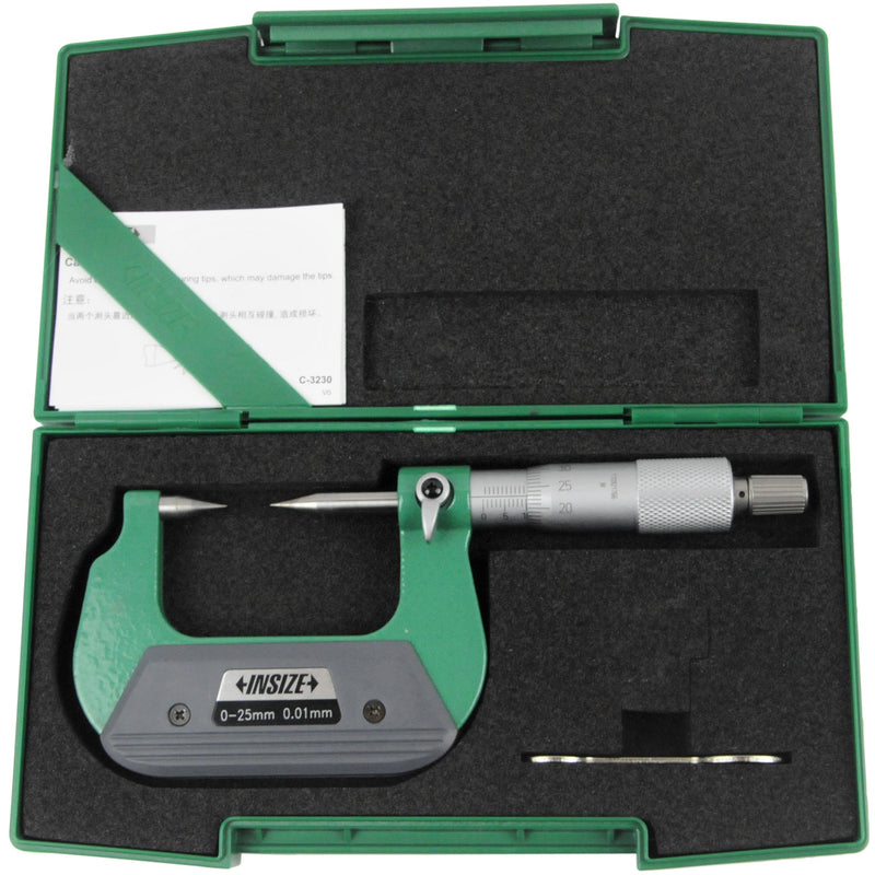 POINT MICROMETER - INSIZE 3230-25A 0-25mm