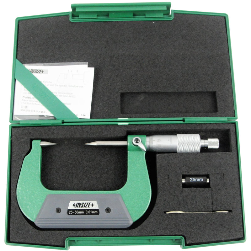 POINT MICROMETER - INSIZE 3230-50A 25-50mm