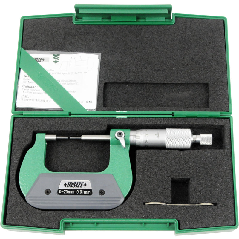 SPLINE MICROMETER - INSIZE 3233-25BA 0-25mm