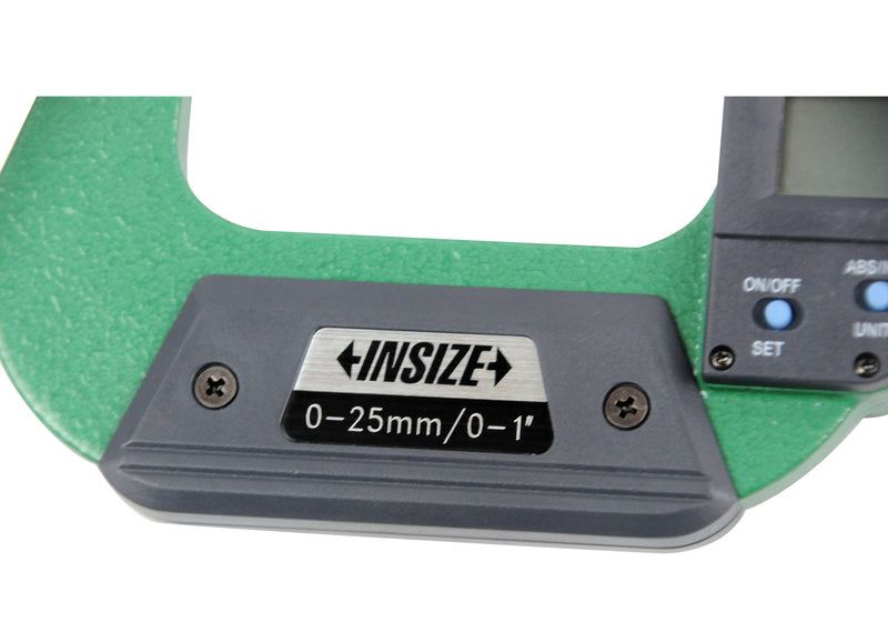 DIGITAL BLADE MICROMETER - INSIZE 3532-25A 0-25mm / 0-1"