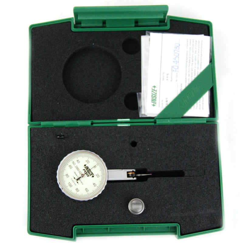 PRECISION DIAL TEST INDICATOR - Insize 2880-02R 0.2mm