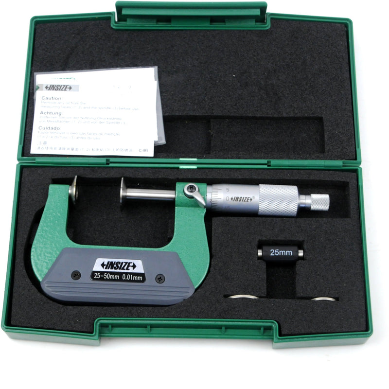 DISC MICROMETER - INSIZE 3282-50 25-50mm
