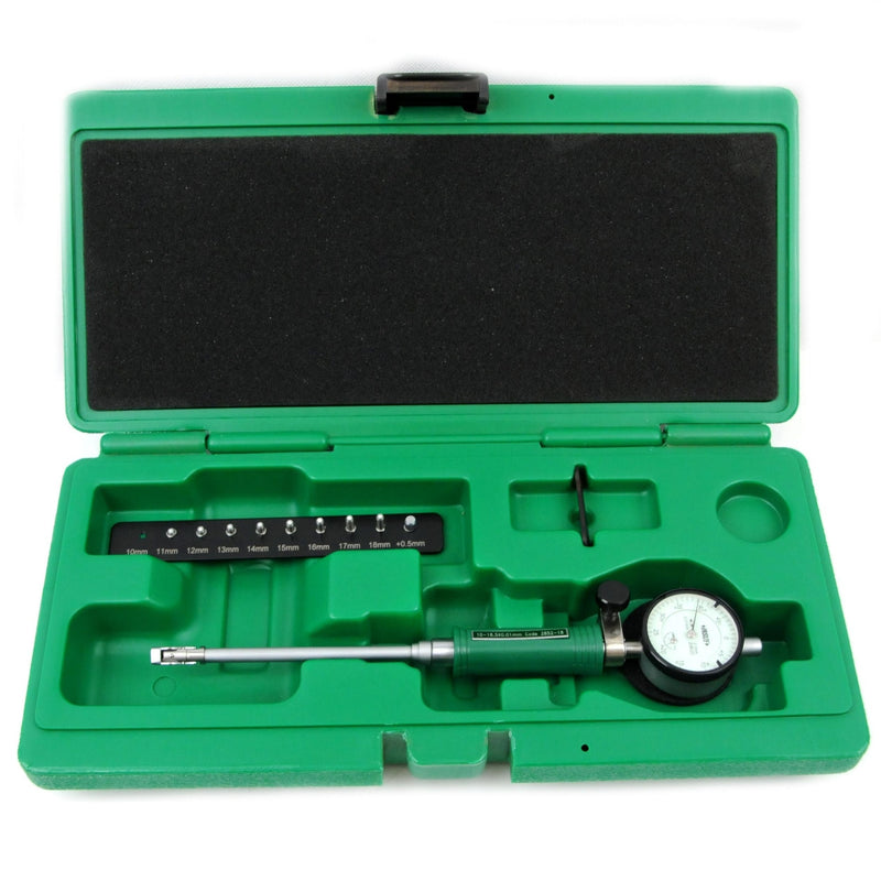 SMALL HOLE BORE GAUGE | 10 - 18.5mm x 0.01mm | INSIZE 2852-18