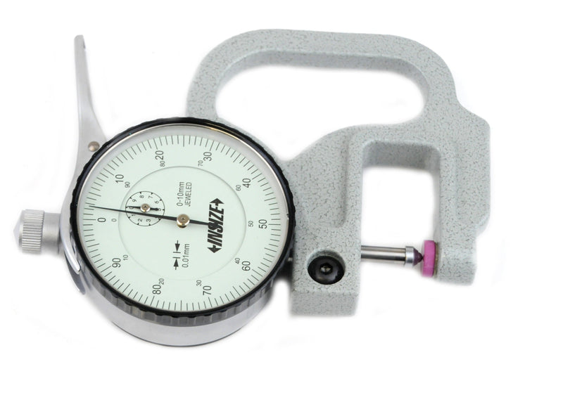 THICKNESS GAUGE | 0 - 10mm x 0.01mm | INSIZE 2364-10B