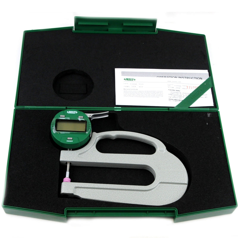 DIGITAL THICKNESS GAUGE - Insize 2872-10 0-10mm / 0-0.4"