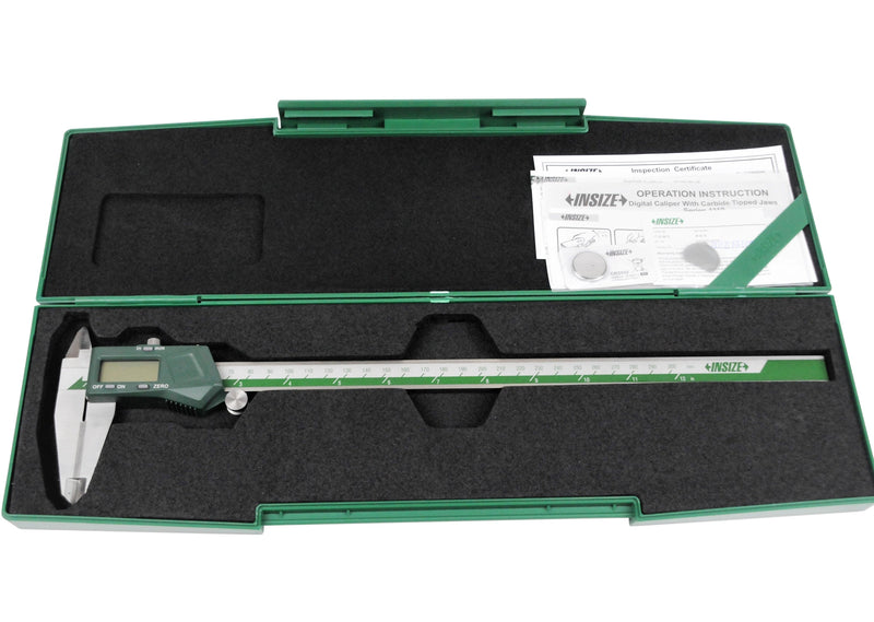 DIGITAL CALIPER TCT - INSIZE 1110-300A 0-300mm / 0-12"