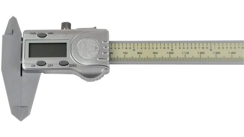 PLASTIC DIGITAL CALIPER - INSIZE 1139-150 0-150mm / 0-6"