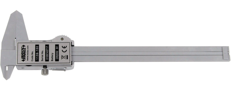 PLASTIC DIGITAL CALIPER - INSIZE 1139-150 0-150mm / 0-6"