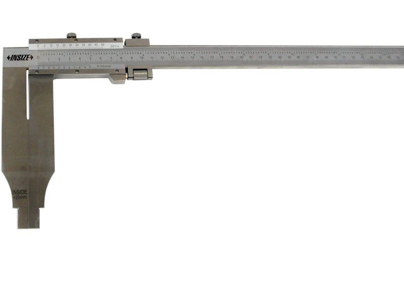 LONG JAW VERNIER CALIPER - INSIZE 1215-622 0-600mm / 0-24"