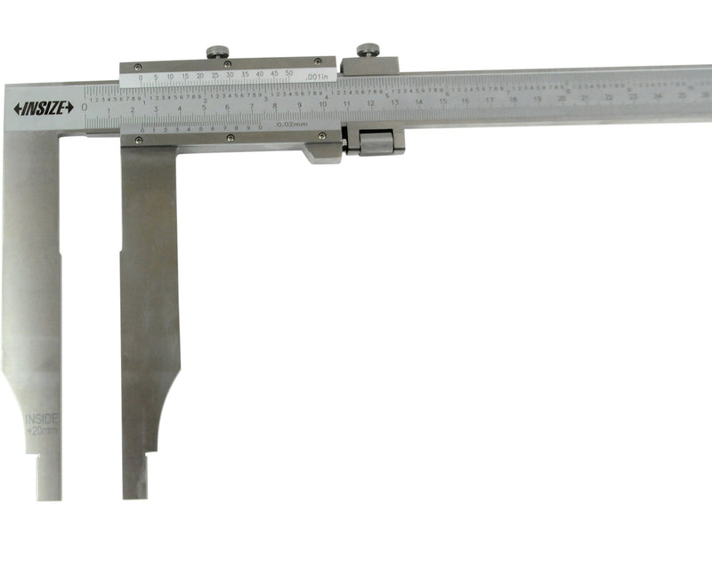 LONG JAW VERNIER CALIPER - INSIZE 1215-622 0-600mm / 0-24"