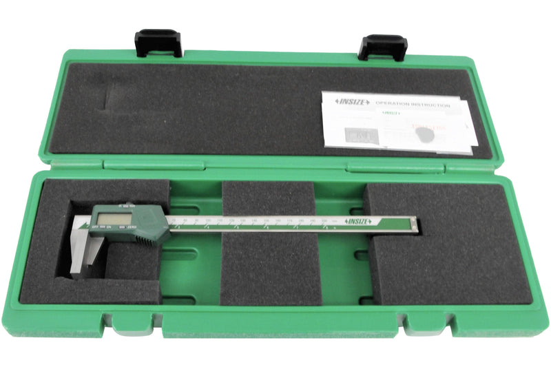 LARGE FACE DIGITAL CALIPER - INSIZE 1172-200 0-200mm / 0-8"