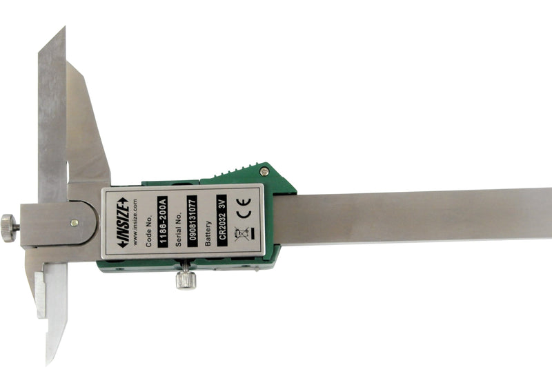 DIGITAL OFFSET CALIPER - INSIZE 1186-200A 0-200mm / 0-8"