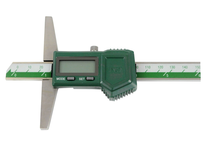 WATERPROOF DIGITAL DEPTH GAUGE - INSIZE 1149-150 0-150mm / 0-6"