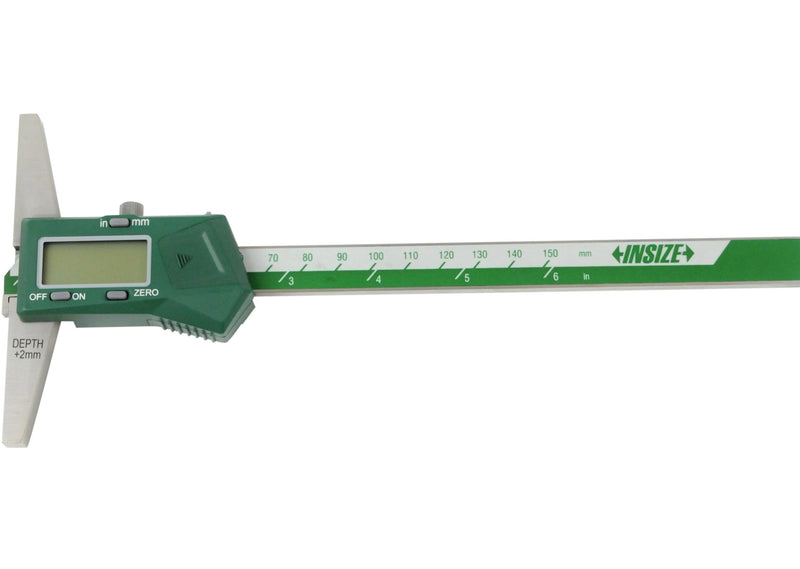 DIGITAL HOOK DEPTH GAUGE - INSIZE 1142-150A 0-150mm / 0-6"