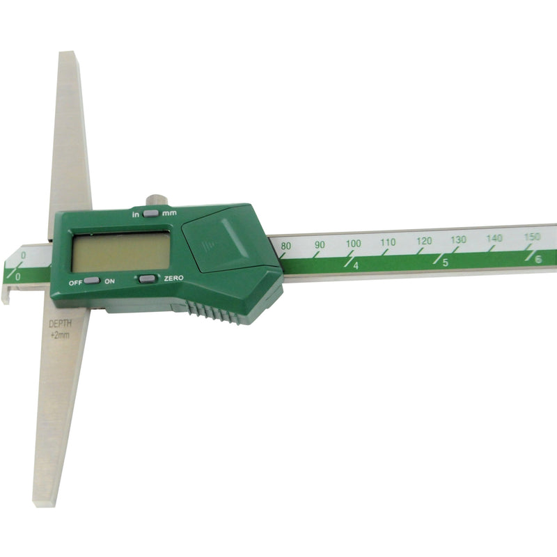 DIGITAL HOOK DEPTH GAUGE - INSIZE 1142-300A 0-300mm / 0-12"