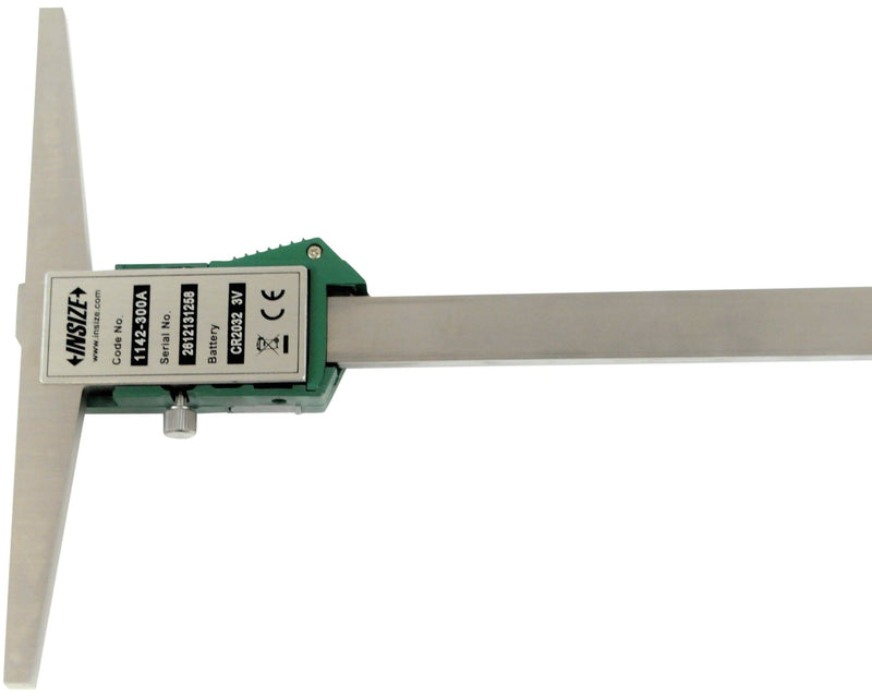 DIGITAL HOOK DEPTH GAUGE - INSIZE 1142-300A 0-300mm / 0-12"