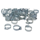 50 Piece 304 Stainless Steel 19-38mm Worm Drive Hose Clamp 