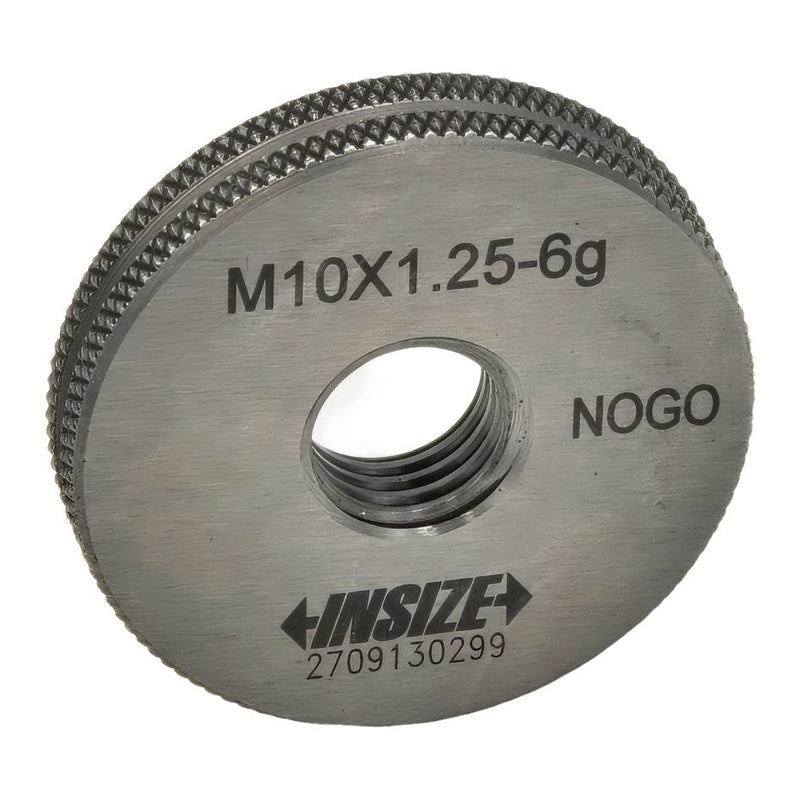 M10x1.25 | Fine Thread Ring Gauge | 4129-10QN