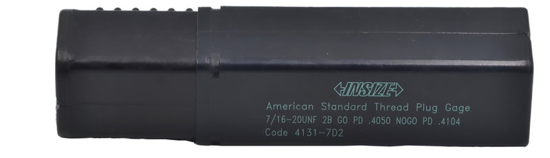 7/16-20UNF | American Thread Plug Gauge | 4131-7D2