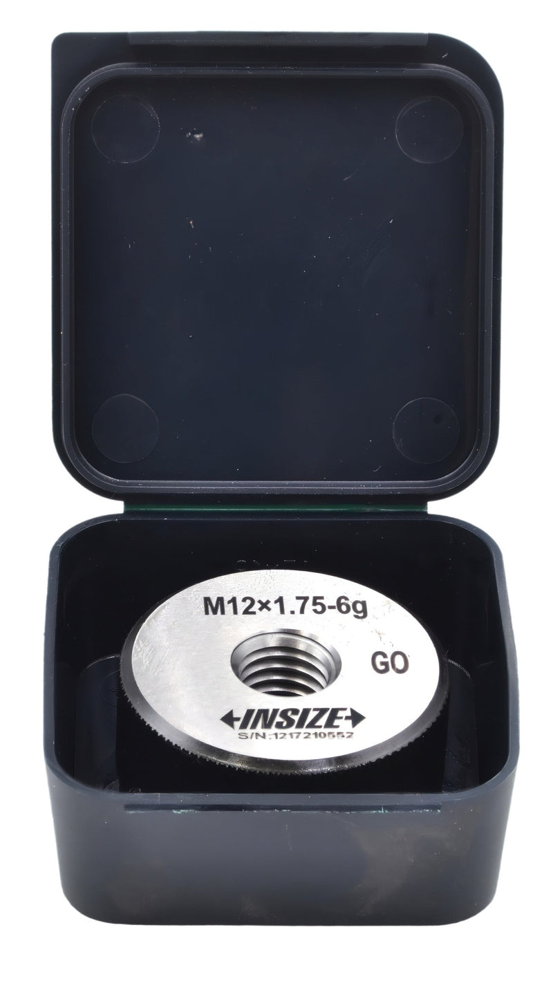 INSIZE GO THREAD RING GAUGE M12X1.71 - 4120-12