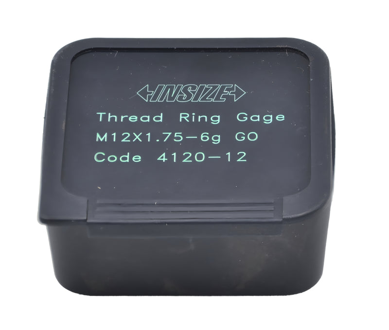 INSIZE GO THREAD RING GAUGE M12X1.71 - 4120-12