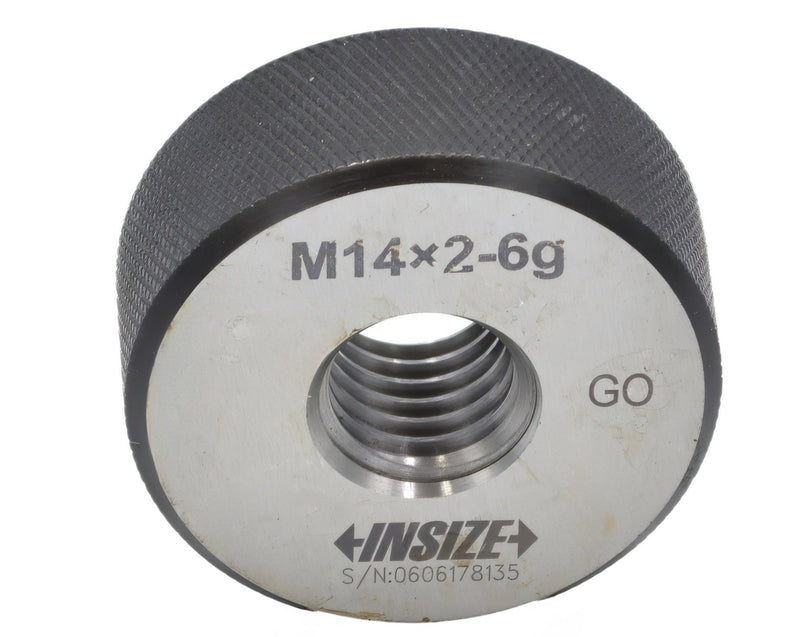 INSIZE GO THREAD RING GAUGE M14X2 4120-14