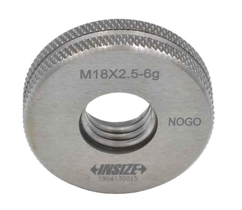 INSIZE NOGO THREAD RING GAUGE M18X2.5 - 4120-18N