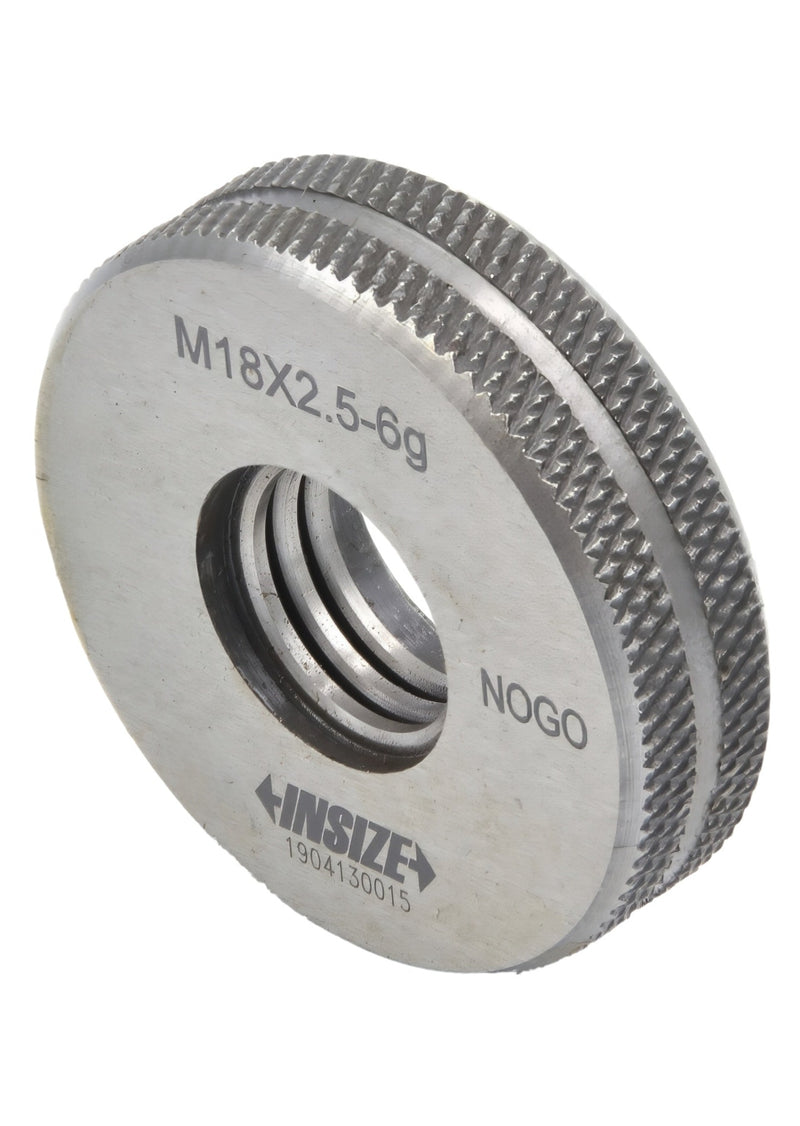 INSIZE NOGO THREAD RING GAUGE M18X2.5 - 4120-18N