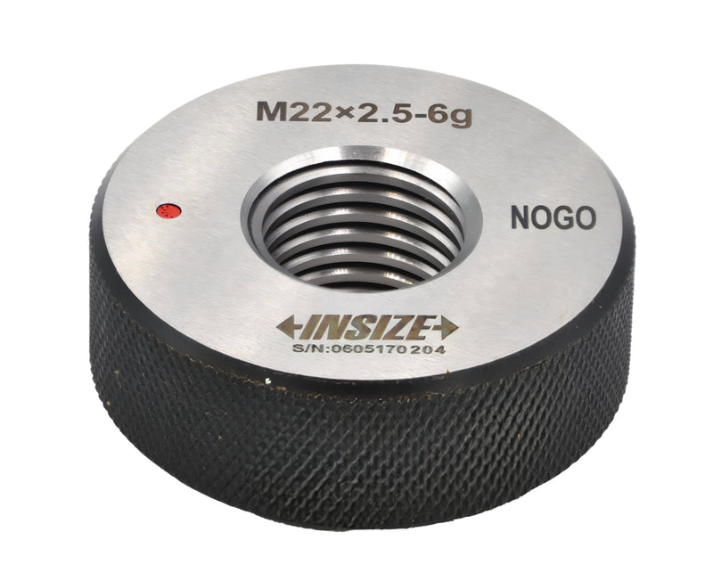 INSIZE NOGO THREAD RING GAUGE M22X2.5 - 4120-22N