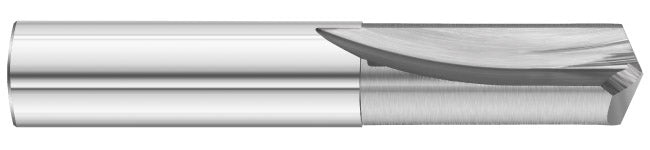 STRAIGHT FLUTE DRILL - Best Carbide 25/64" (2 Flute)