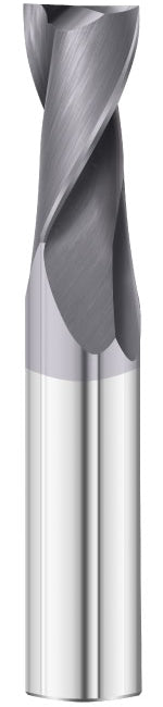 SHORT SERIES SLOT DRILL - Best Carbide 1/4" (2 Flute, TiALN Coated)