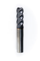 BEST CARBIDE SHORT SERIES CORNER RADIUS ENDMILL - Best Carbide 12mm (4 Flute, Nano Coated)