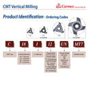 CARMEX PRECISION TOOLS LTD Carmex Internal CMT Vertical Threadmill Insert UN 12mm/ 18 TPI
