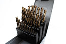 HEPYC 1-13MM X 0.5 HSS-CO Jobber Drill Set | 25PC | HEPYC