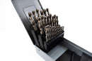 HEPYC 1/16-1/2" X 1/64" HSS Jobber Drill Set | 29PC | HEPYC