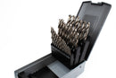 HEPYC 1/16-1/2" X 1/64" HSS Jobber Drill Set | 29PC | HEPYC