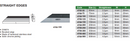 INSIZE 125MM STRAIGHT EDGE - 4700-125