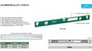 INSIZE ALUMINIUM ALLOY LEVEL - INSIZE 4911-800 800mm