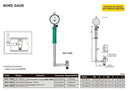 INSIZE BORE GAUGE | 160 - 250mm x 0.01mm | INSIZE 2827-250A