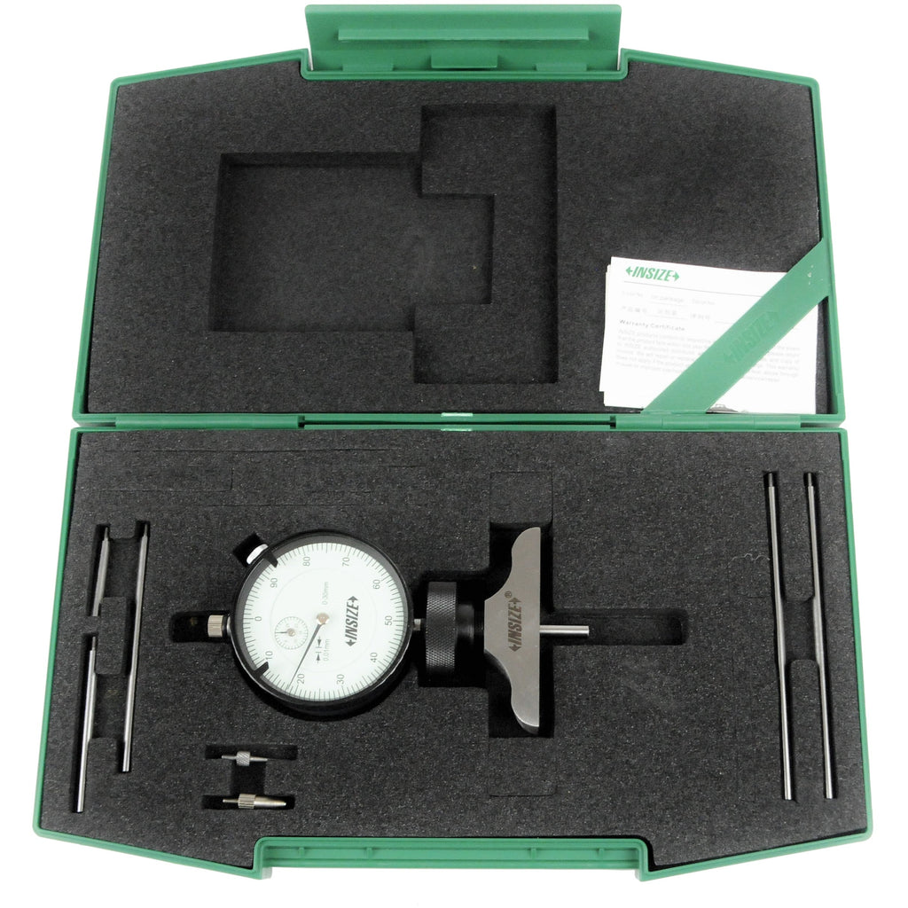 Dial Extension Insize DIAL DEPTH GAUGE | 0-300mm | INSIZE 2342-201 | Wallers Industrial