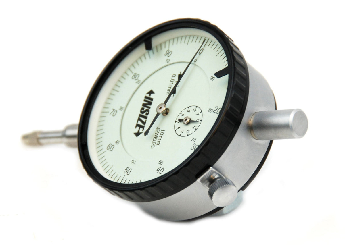 Comparateur Insize 2308-10 FA – 10 Mm / 0,01 Mm – Plat – Neuf (sans Boîte)