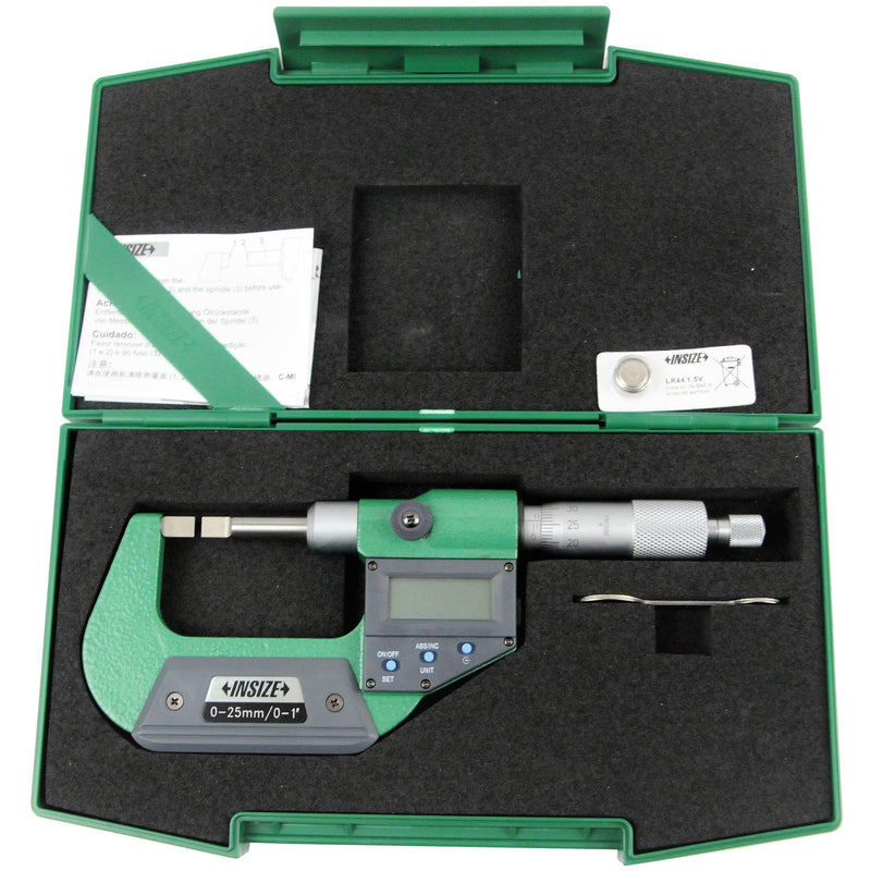 Precision INSIZE Blade Micrometer | 0‑1765 Measuring Tool