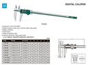 INSIZE DIGITAL CALIPER - INSIZE 1136-601 0-600mm / 0-24"